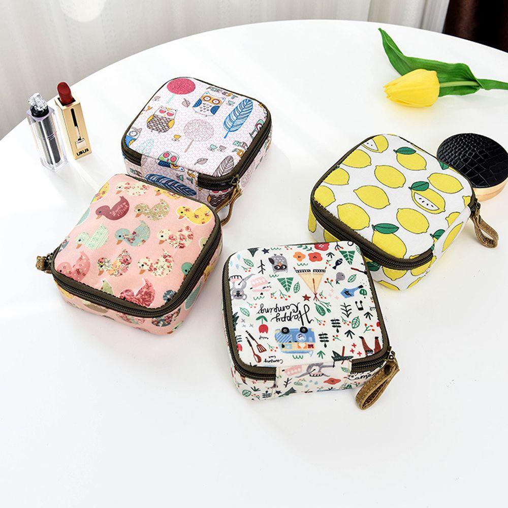 Bag Coin Purse Portable Sanitary Pad Pouch Makeup Pouch Cosmetic Bag Sanitary Napkin Storage Bag