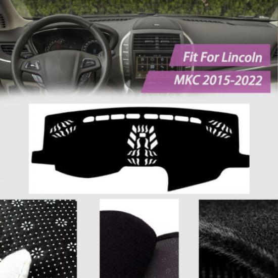 Best Dash Mat Cover Dashboard Non-slip Sun Protector Mat For Lincoln MKC 15-22