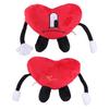 Heart Shaped Stuffed Doll Plush Toy
