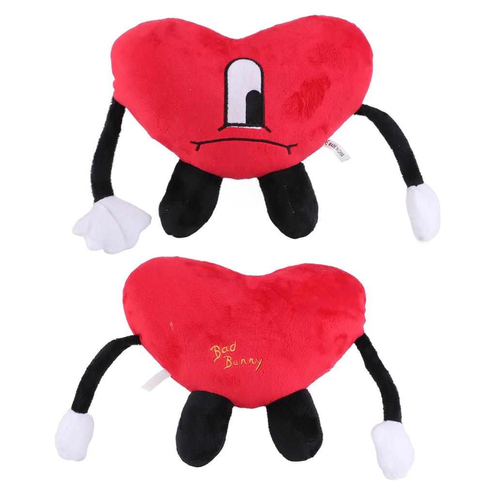 Heart Shaped Stuffed Doll Plush Toy
