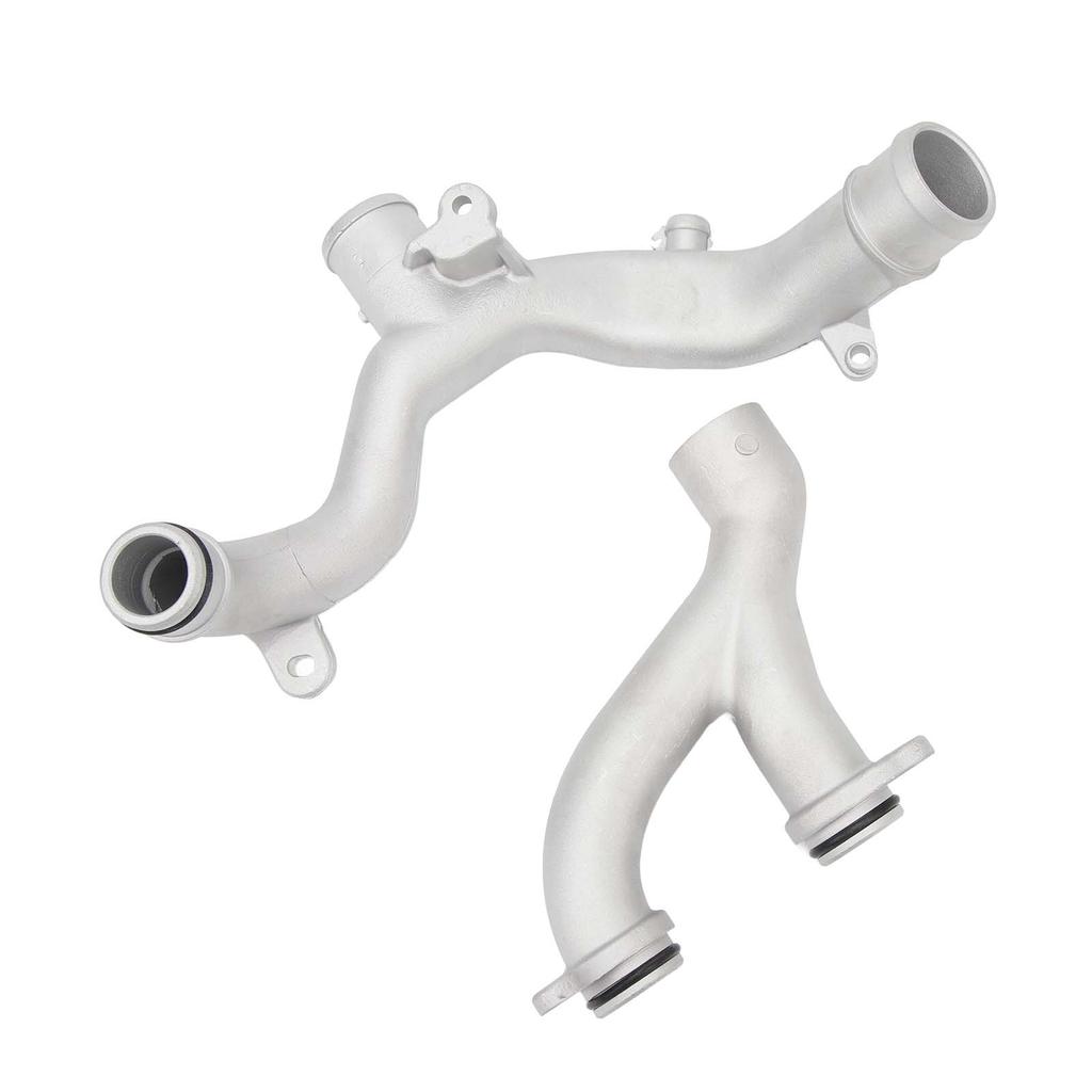 Coolant Outlet Pipes LR090630 Aluminium Alloy Radiator Water Cooling System Pipe Kit Replacement for Jaguar F‑Type