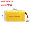 3.6V/ 4.8V/ 6V/ 7.2V 800Mah NI-CD Battery for Cars Trucks Tank 700mAh Replaceable Battery