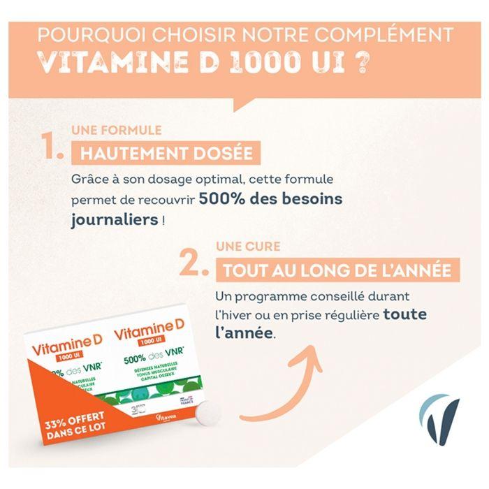 Vitavea Vitamine D Lot 500%