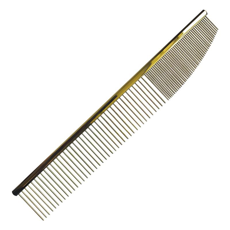 Professional Pet Grooming Comb Cats Dogs Long Short Hair Detangling Deshedding Copper Blade Brush