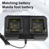 18V 21V Lithium-Ionen-Akkuladegerät Schnellladung Geeignet für Makita BL1415 BL1815 BL1830 BL1850 Elektrowerkzeug Tragbares Ladegerät