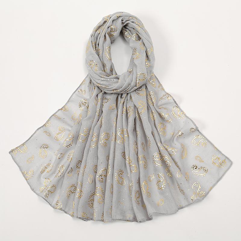 

Новый принт Глиттер Хиджаб Шарф для женщин Мусульманский мерцающий хлопковый шарф для мусульманок Ислам Абая Блестящая шаль обертывание головной платок