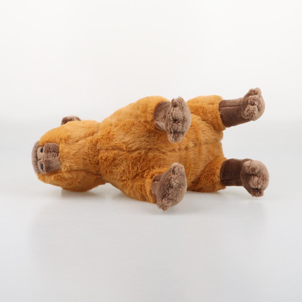 Simulation Capybara: A Plush Toy Made Of Water Dolphins, Mice, Rabbits, Fur, Moles, And Other Animals