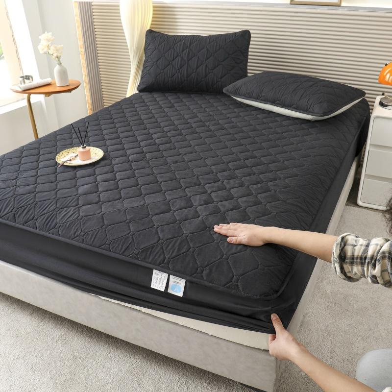 2025Thickened Waterproof Bed Sheet Quilted Bed Sheet for Infants, Elderly, Urine Barrier, Anti-Mite, Dustproof Bed Cover