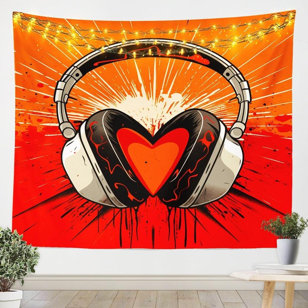 Black Bear Tapestry,3D Wild Animal Floral Botanical Wall Blanket,Red Rose Tree Branch Wall Hanging Art Kids Boys Girls Home