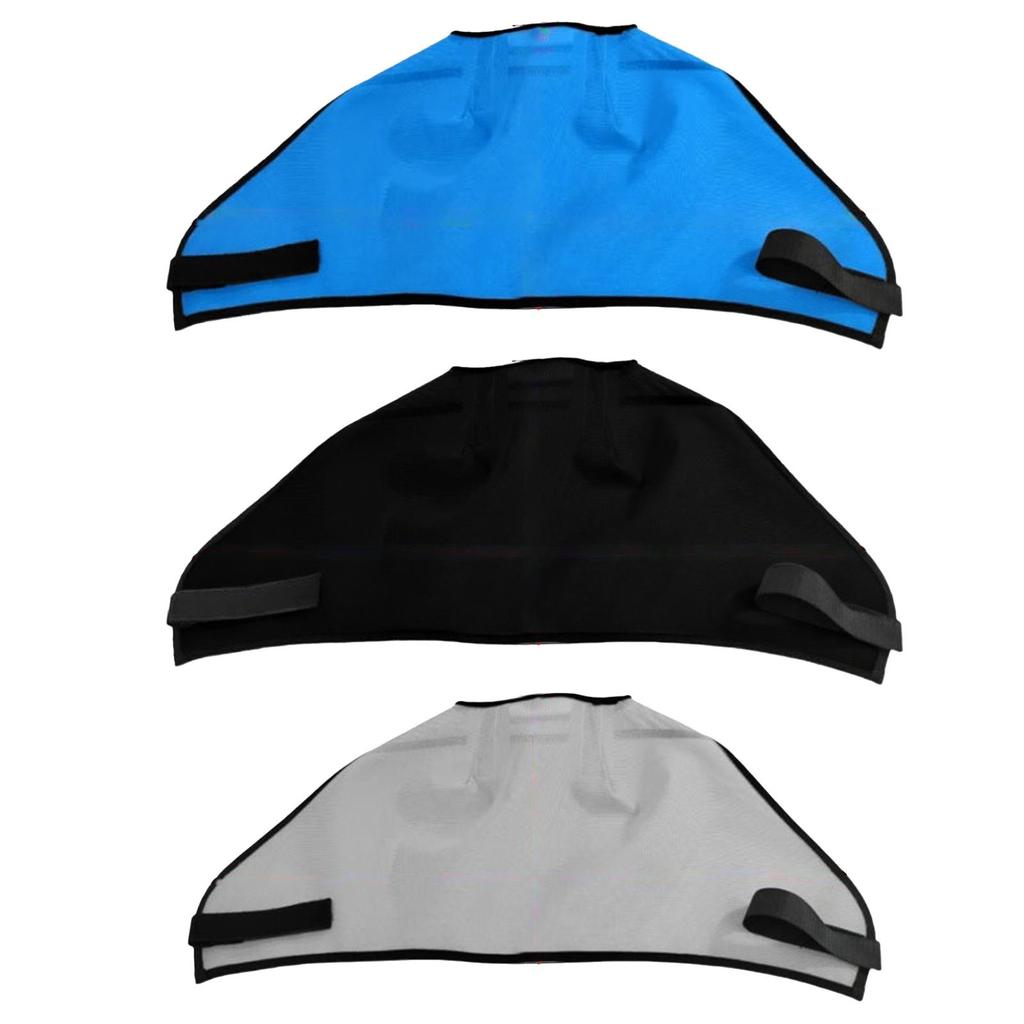 Horse Fly Mask Without Ears Face Cover Guard Mesh Eye Mask Comfortable Lightweight Sun Protection for Equestrian Stable COB