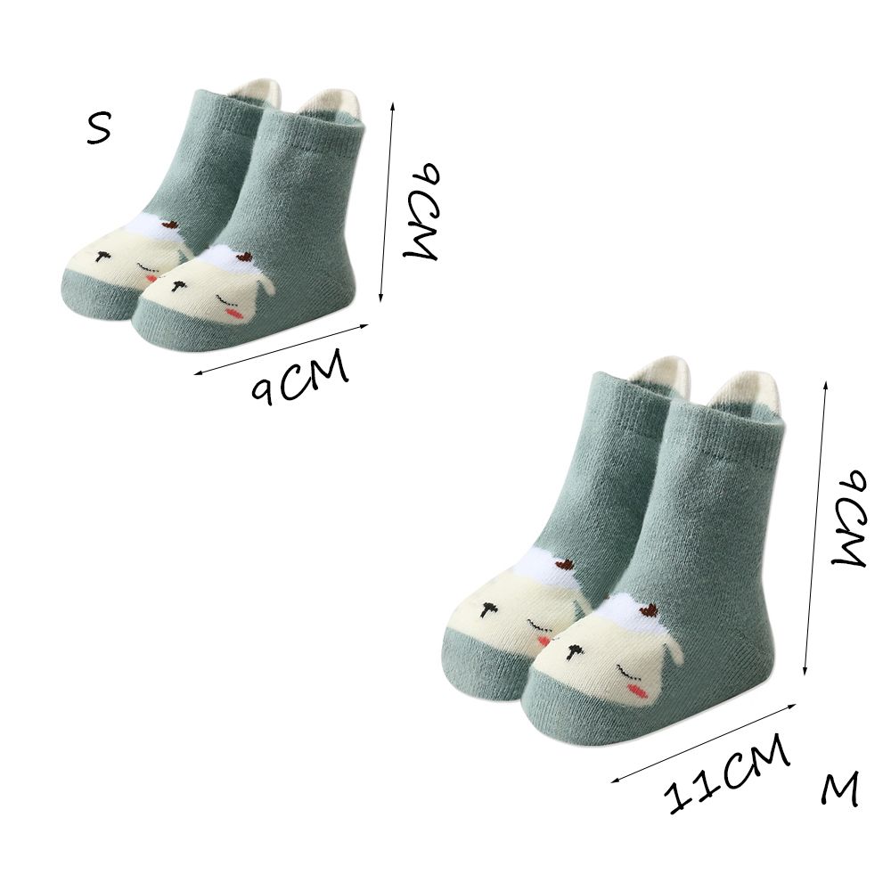 Cotton Cartoon Thickened Newborn Cotton Sock Autumn Winter Socks Children's Floor Socks Baby Socks