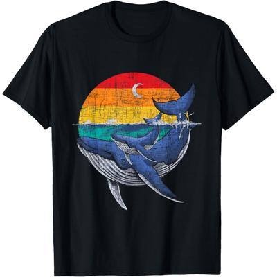Whale Family - Whale Lover Whales Aquarist Marine Biologist T-Shirt