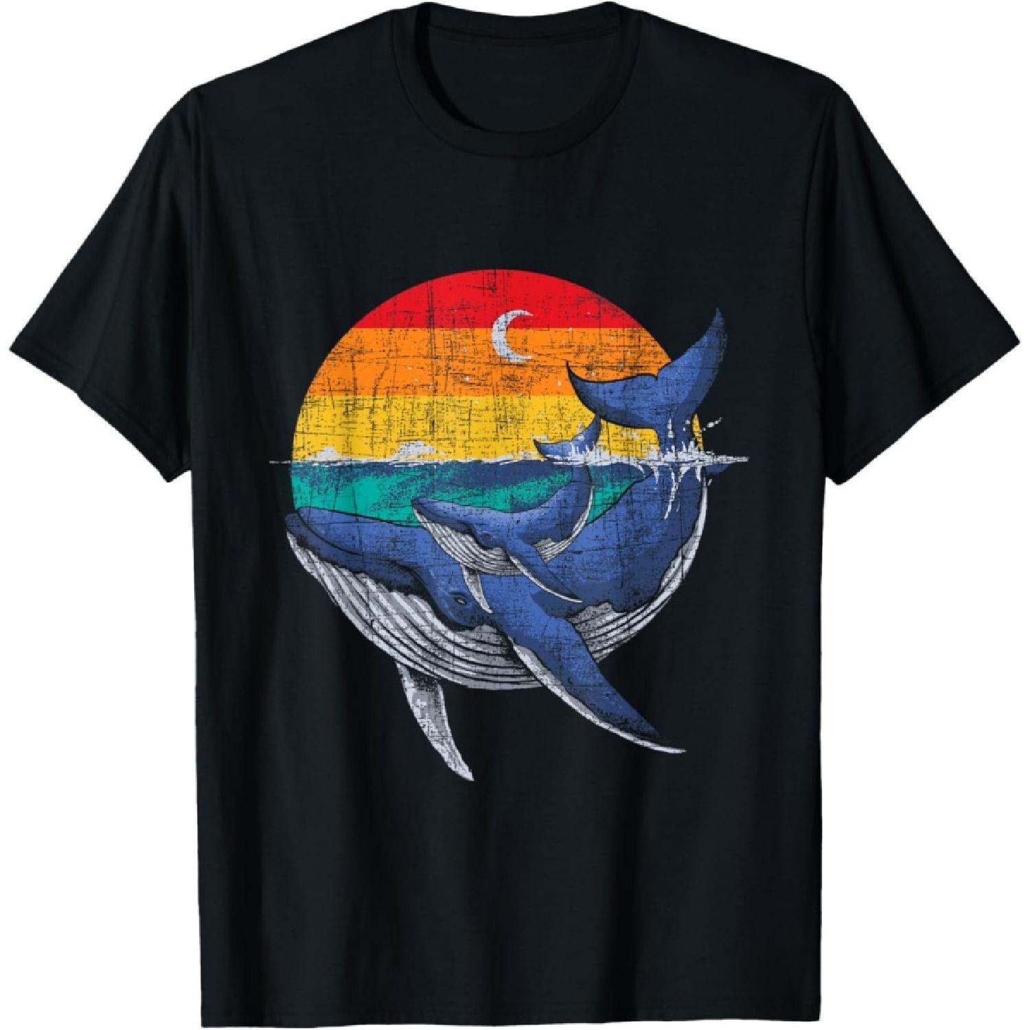 Семья китов - Любитель китов Киты Аквариумист Морской биолог Футболка S