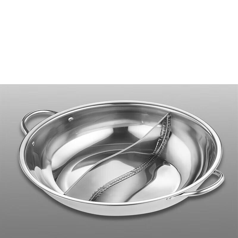 Yongduo 304 Stainless Steel Divided Hot Pot