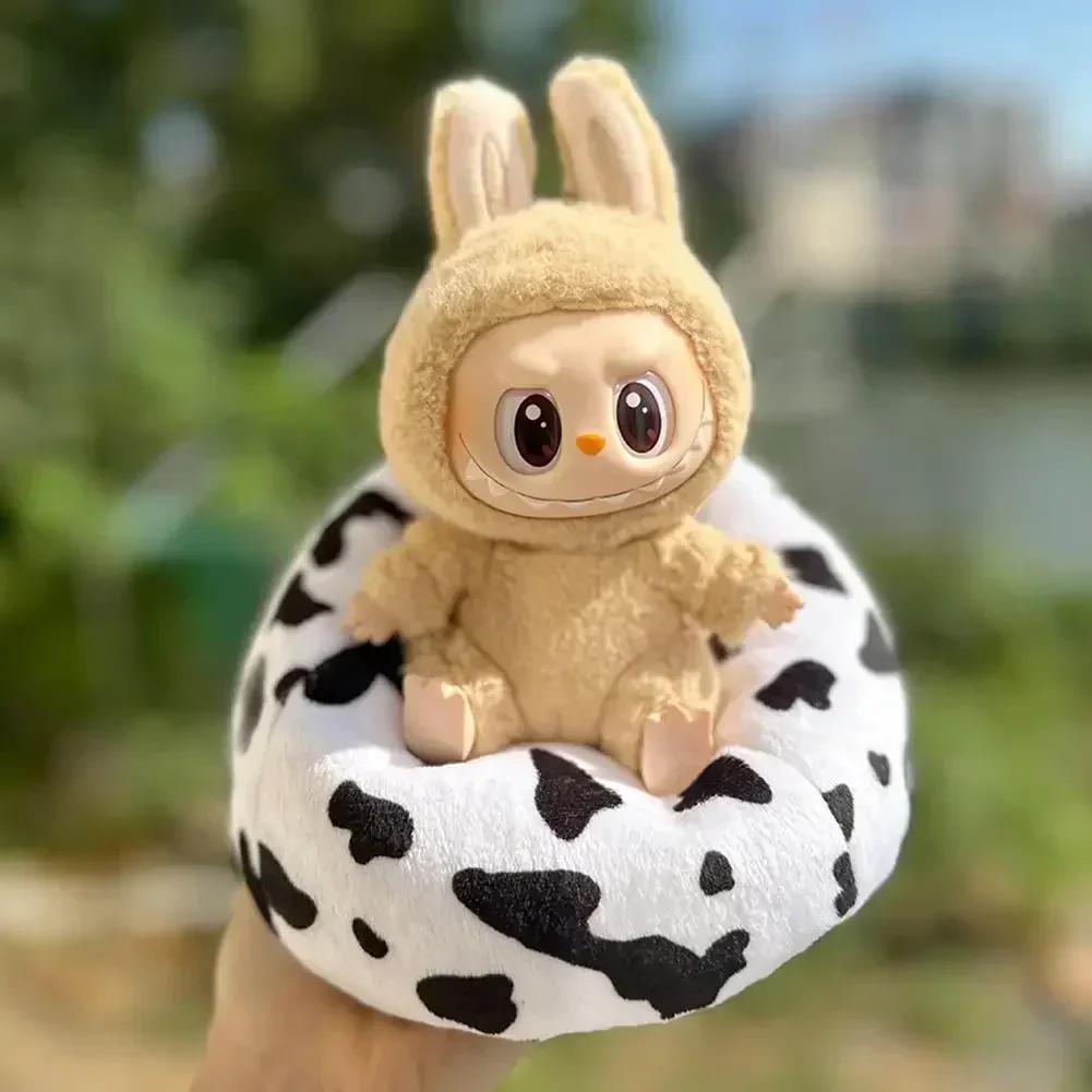 Suitable for 17cm Mini Labubu Sofa, BJD Doll Room Decoration, Second-generation Sit In Party Series, Car Sofa, Mini Sofa Bed