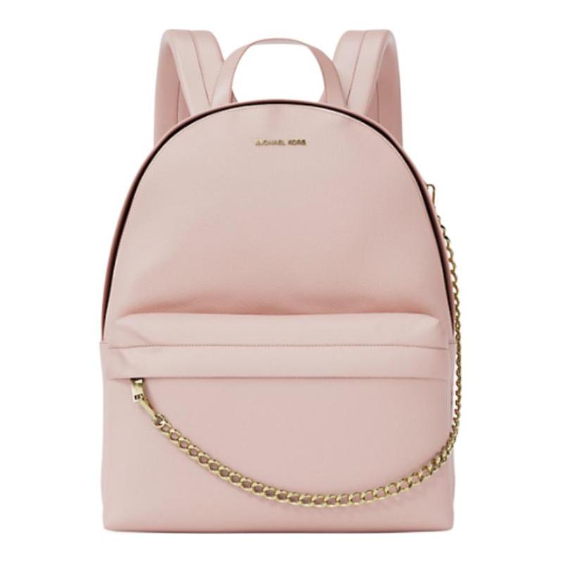 MICHAEL KORS Slater Logo Hardware Polyurethane Backpack Women s Powder Blush золотой
