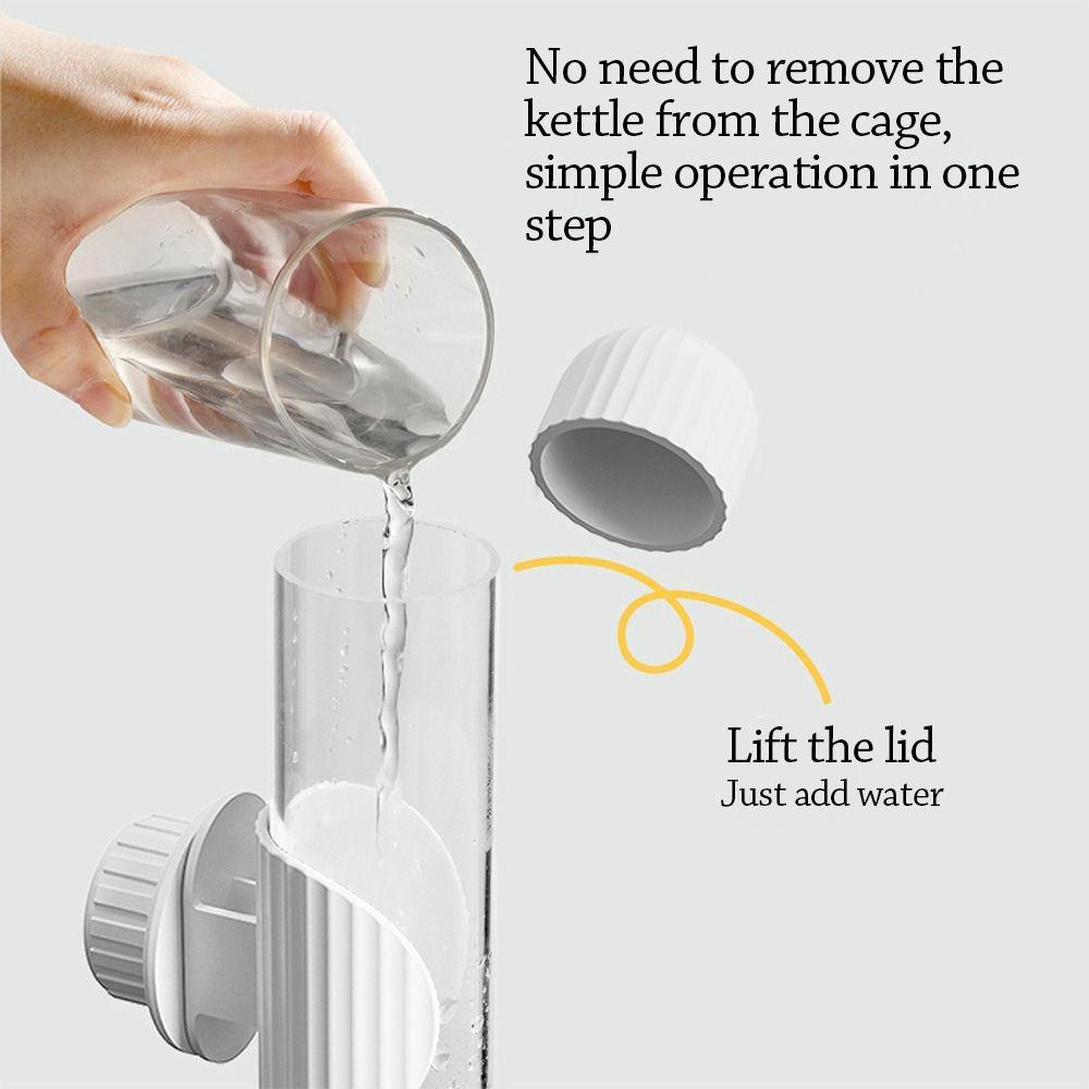 220/280ml Wasserspender Automatisch für Haustiervögel Tragbarer Vogeltränker