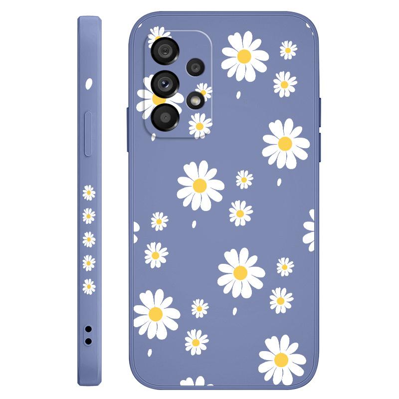 Daisy Petals Case For Samsung Galaxy A73 A53 A33 A23 A13 A72 A52 A52S A32 A22 A12  A71 A51 A31 A21S 4G 5G Cover