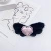 Gothic Y2K Angel Wing Hair Clip Aesthetics Sweet Cross Heart Hairpin Barrettes Bobbypins Hair Accessories for Side Bangs
