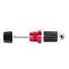 Bicycle Handlebar Ends Motorcycle CNC 7/8" 22mm Grip Handlebar Cap End Plugs Suitable for YZF-R3 YZFR3 YZF R3 (Red)