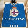 Deportivo Logo Blanket, High Quality Comfortable for All Seasons, Home Decor, Warmth and Comfort