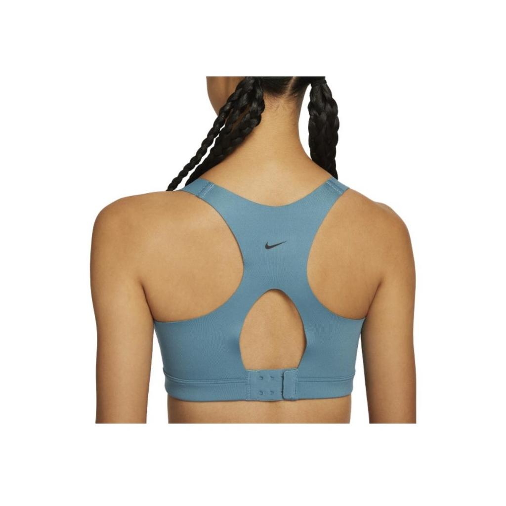 Nike Solid Color Zip Fitness Sports Underwear Women underwear Gray Blue DD0437-440