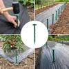50Pcs Plastic Gardening Ground Garden Shed Grass Proof Cloth Ground for Holding Landscape Fabric Lawn Edging HX6C