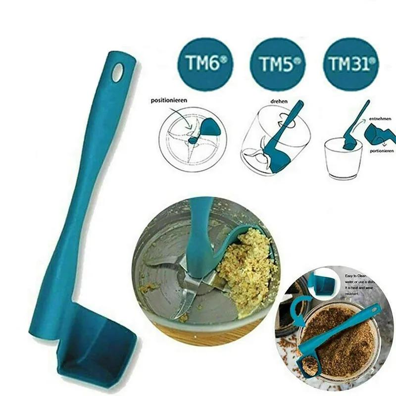 Multi-function Rotary Mixing Drums Spatula for Kitchen Thermomix TM5/TM6/TM31 Removing Portioning Food Rotating Spatula