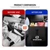 AAJQ1 Car Leather Stuff Storage Bag Seat Middle Tissue Hanging Bag For Volvo V40 V60 C30 C70 S60 S80 S90 XC40 XC60 XC70 XC90 T6
