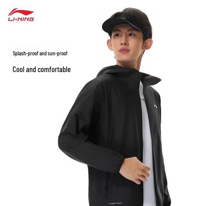 LI-NING Men s 2026 Summer Outdoor Sun Protection Jacket AFDW475-6 XL