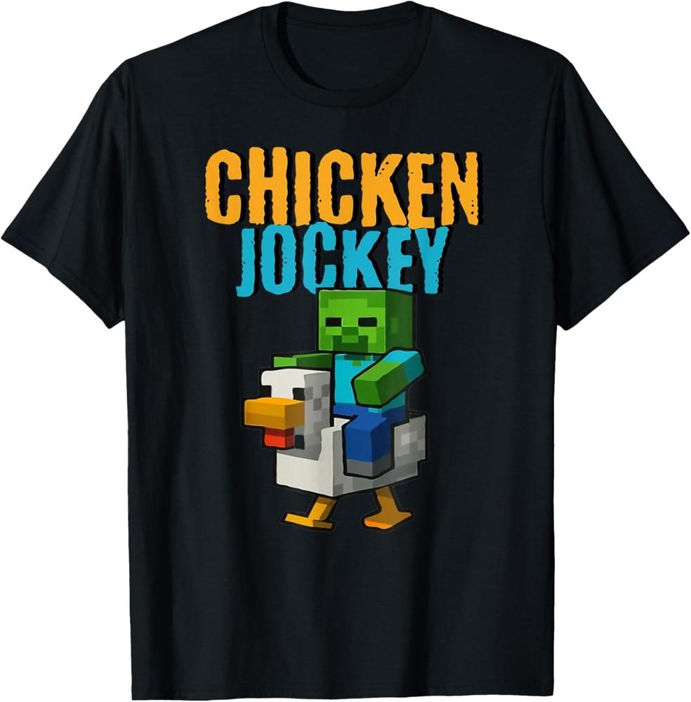 Funny Chicken Jokey Gamer Shirt Humor Saying Gamer Meme T-Shirt Unisex T-Shirt S