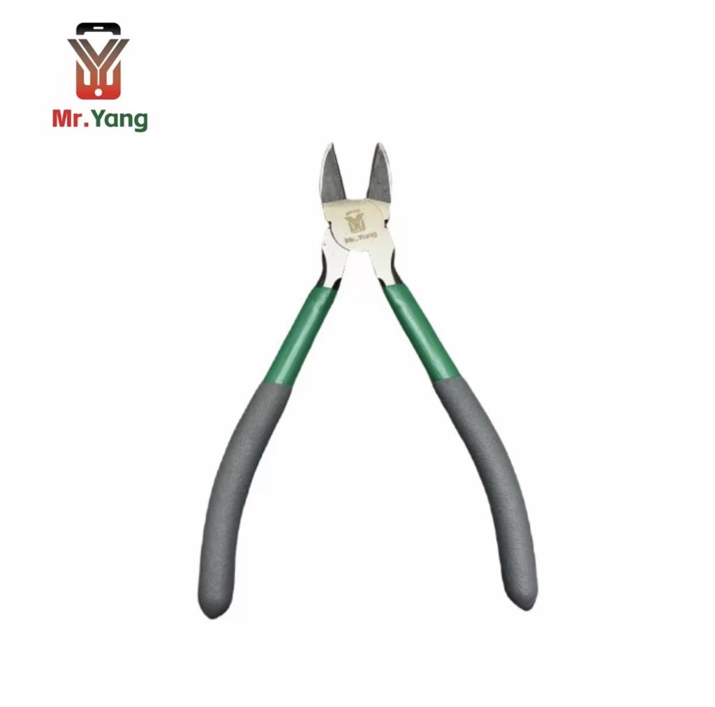 MY Industrial Grade Sprue Cutters 5/6 Inch Chrome Vanadium Steel Diagonal Neck Pliers Wire Cutters Sprue Cutters