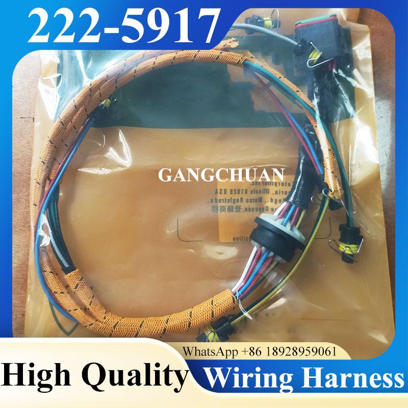 C7 Injector Wiring Harness 222-5917 2225917 for E324D E325D E329D Excavator Parts