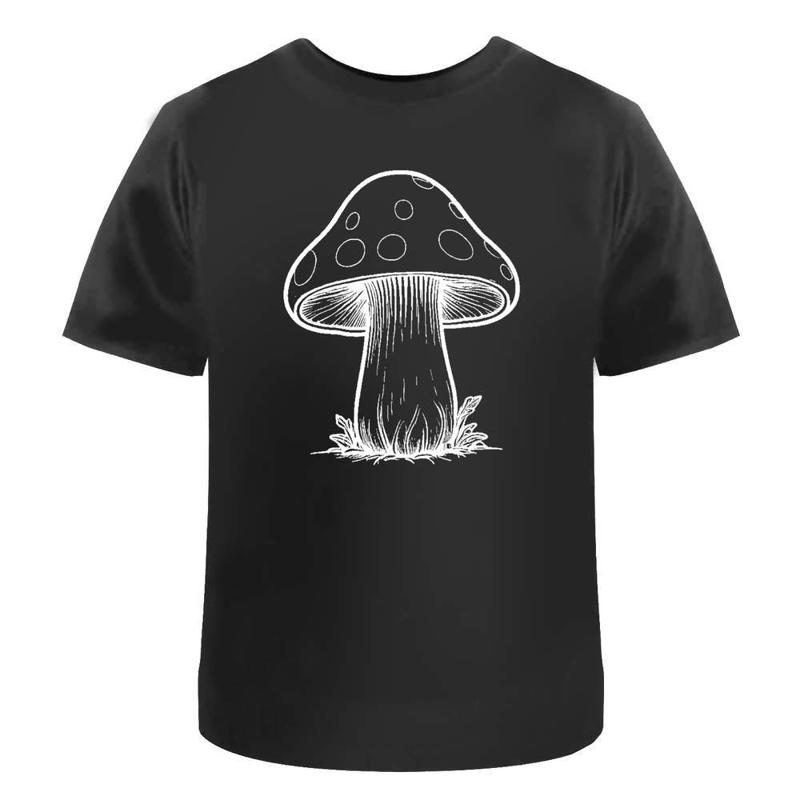 

Toadstool Mushroom Cotton T Shirt Ta044826 - Men s Summer Cotton Graphic Tee S разноцветный