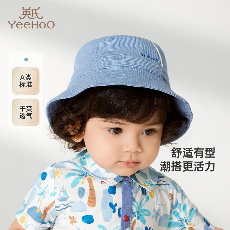 YEEHOO Baby Boy Denim Bucket Hat 50