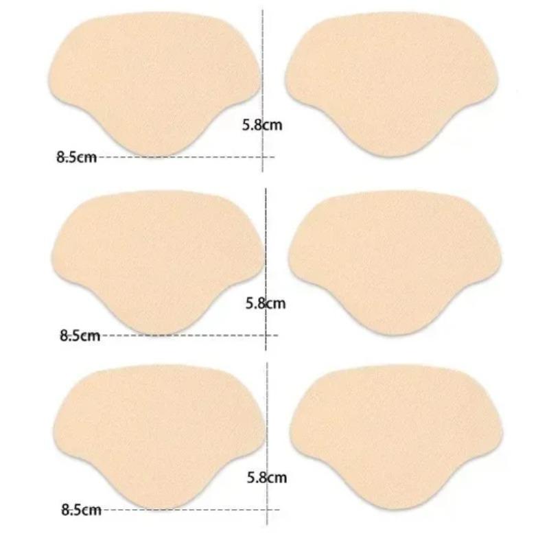 Heel Repair Subsidy Sticky Shoes Hole Sneakers Insoles Patch Heel Pads Heels Sticker Protector Foot Care Anti-Wear Inserts 2/4/6 PCS