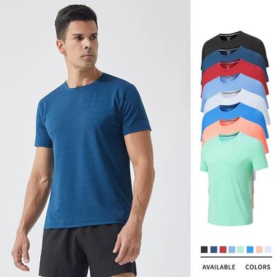 Men's Quick-dry Short-sleeved Sports T-shirt Suitable for Gym,Fitness Training,Outdoor sports,Running,Tennis,Badminton,Casual