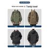 Ao Ruipeng Endorsed Men's Brown Three-Proof Ski Jacket - Trendy Windproof Outerwear for 2026 Autumn/Winter