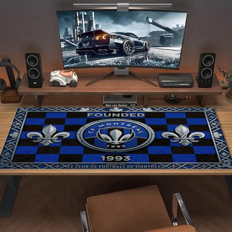 CF Montréal Color Mouse Pad Large Gaming Table Cushion Non-slip Laptop Tablet Big Mousepad XXL Mat Mini PC Playmat With Lock edge