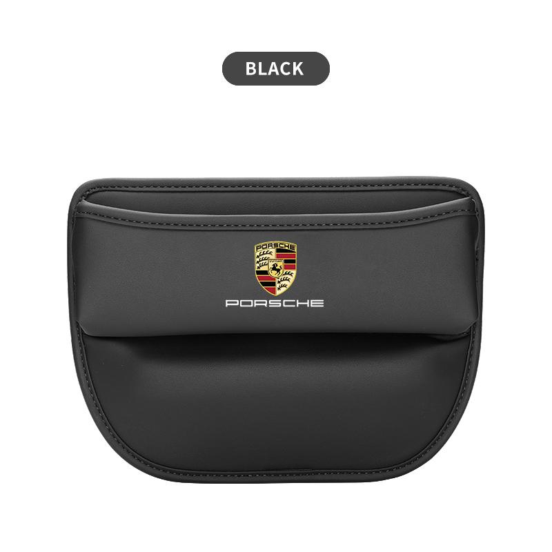 

Car Accessories Seat Gap Organizer Box Leak-proof Storage Bag For Porsche Cayenne Panamera Macan 911 718 Taycan Boxster Cayman