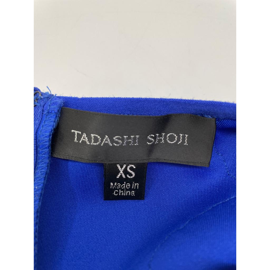 TADASHI SHOJI BJX19288M Royal blue sequin sleeveless dress dress XS Royal BlueUsed
