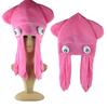 2025 New Headgear Halloween Costume Hat Squid Sea Animal Halloween Funny Hat Multicolored Props Photograph Octopus Hat