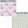 DERFORM Panda 11 Notebook Stickers - School Signatures