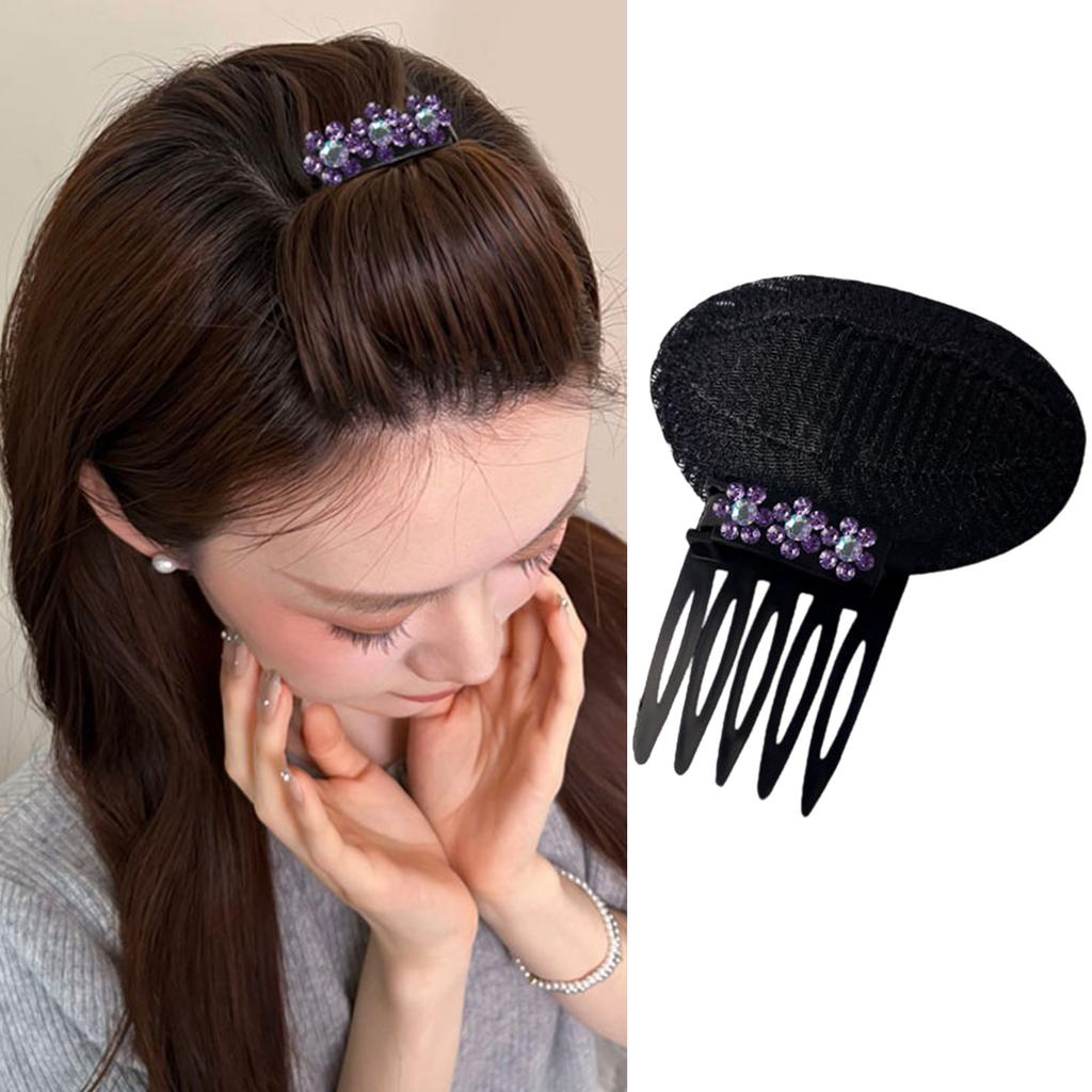 Volumengebendes Haarpolster Haarspange Für Hochzeiten Partys Tägliche Volumenunterstützung Vor dem Make-up Haaransatz-Lifting