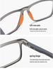 New Unisex Color-Changing TR90 Reading Glasses: Ultra-light, Anti-Slip, Anti-Blue Light, Indoor/Outdoor Sports Design.