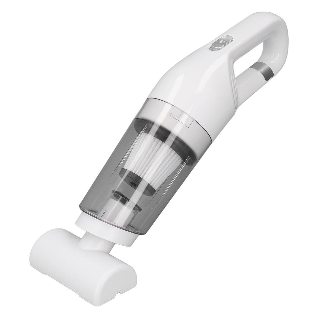 Aspirator de mână cu aspirație puternică, curățare profundă, aspirator auto fără fir, alb