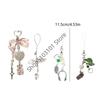 X6HE Bear Wing Headphone Charm Pendant Chain Phone Straps Pocket Keychain Strap