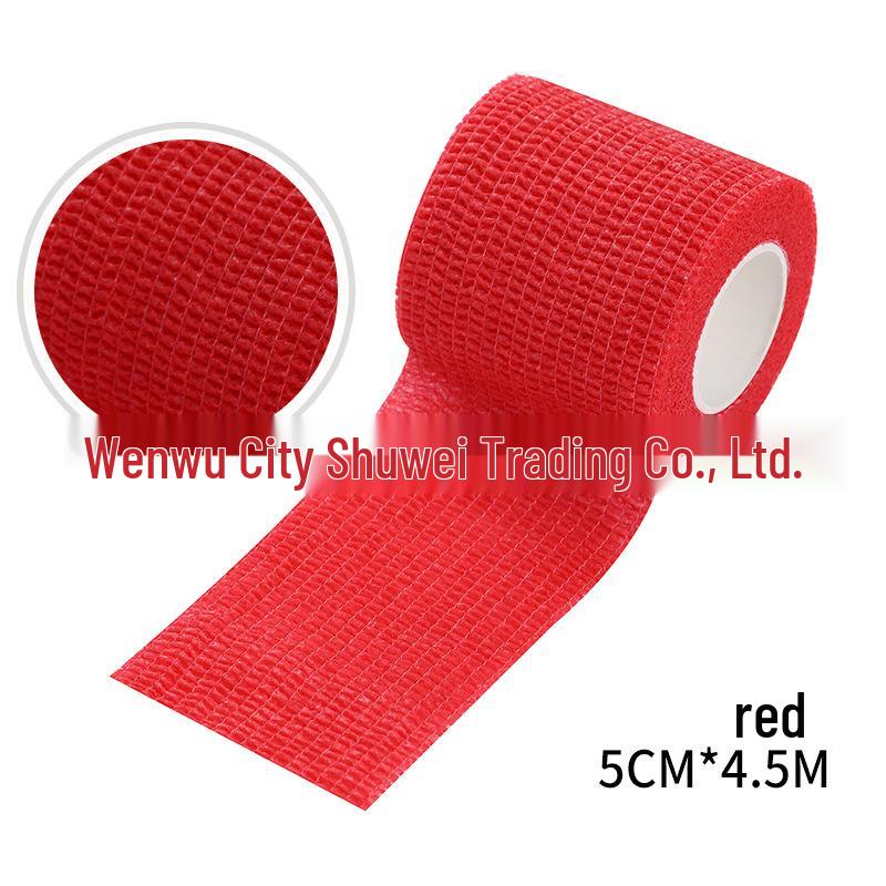 Elastic Sports Bandage: Self-Adhesive Wrist Support & Finger Guard with Non-Woven Fabric