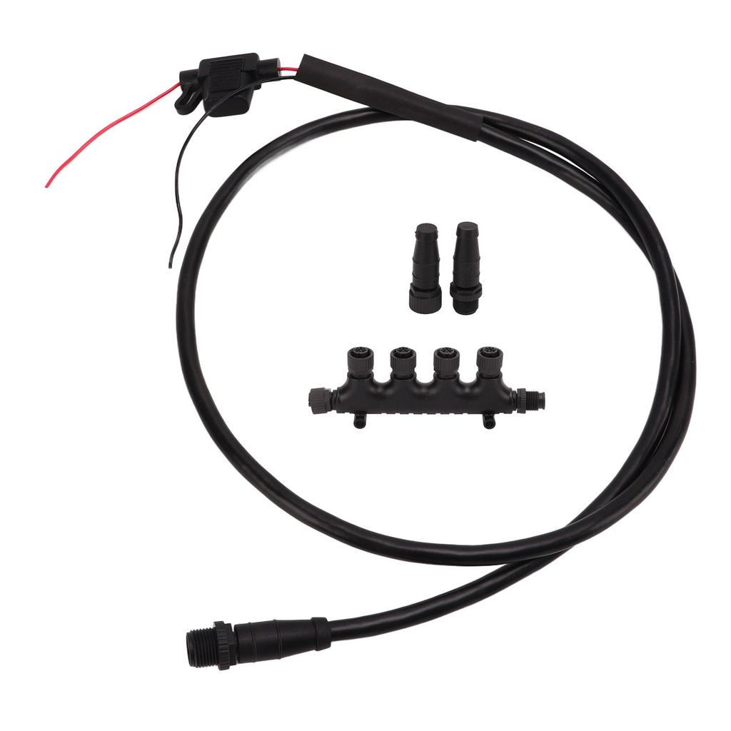 For NMEA 2000 Male Backbone Cable IP67 Waterproof 5 Pin Marine Drop Cable for Lowrance Networks