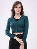Womens Regular Fit Solid Blouse